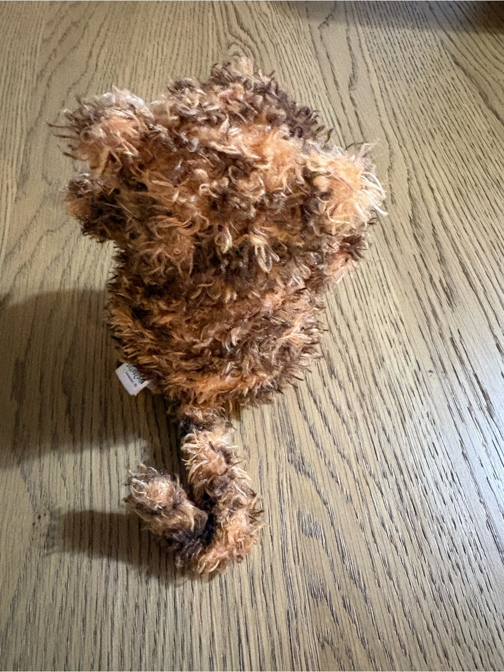 Jellycat Two-Tone tiger Retired- Dark Brown & Golden Tan - Picture 3 of 7
